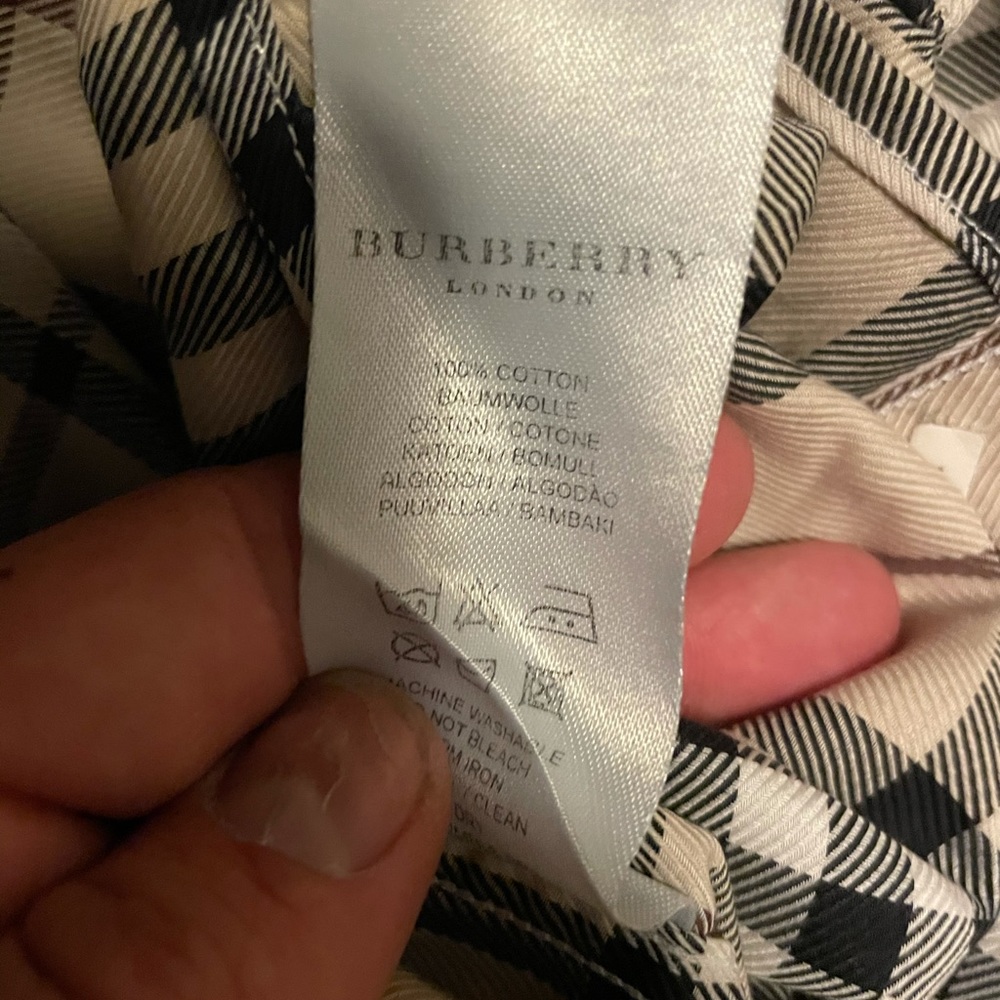 Burberry button up - Picture 3 of 5